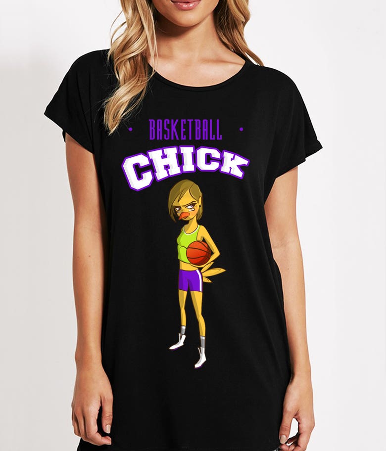 Basketball Chick T-Shirt