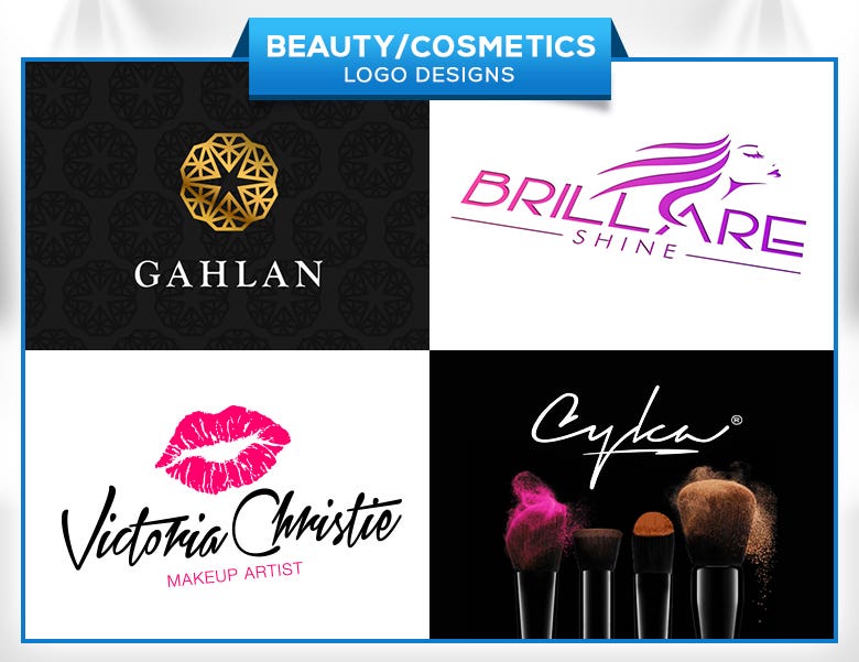 Beauty Cosmetics (Logo designs )