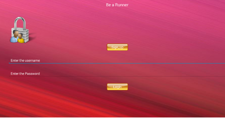 Be A Runners(Android Application)
