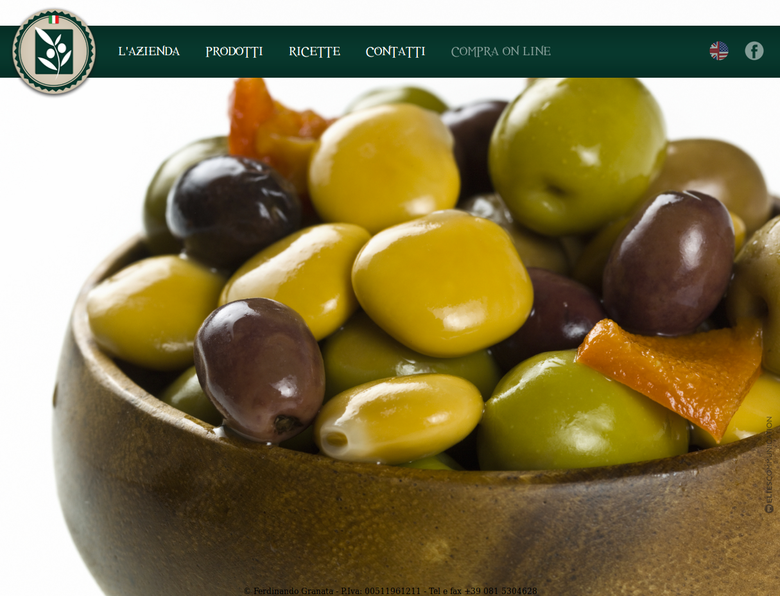 Website for olives production