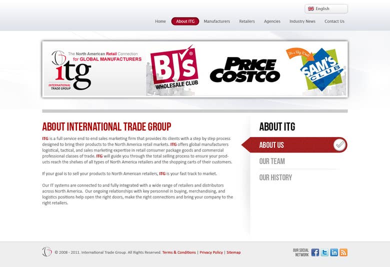 International Trade Group Website