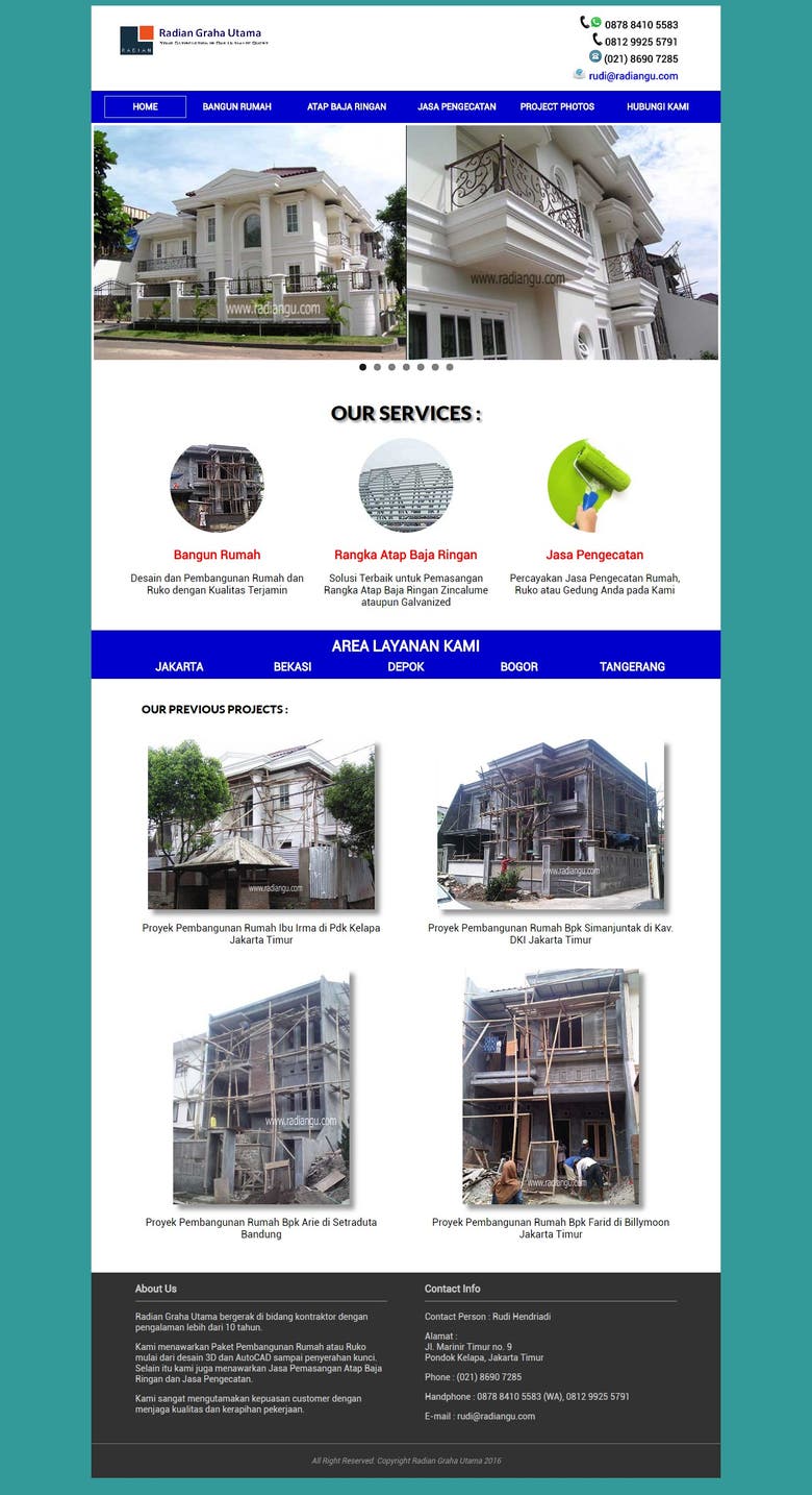 Website For Construction Company