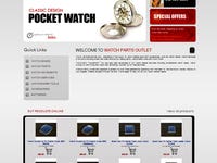 WEBSITE DESIGN OPENCART www.watchpartsoutlet.com