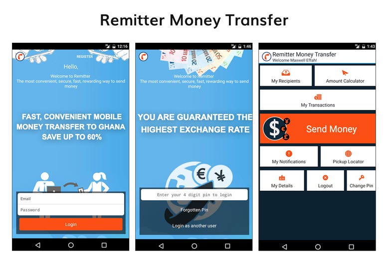 Remitter Money Transfer