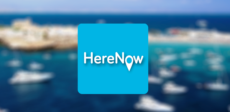 App HERENOW + backend + web