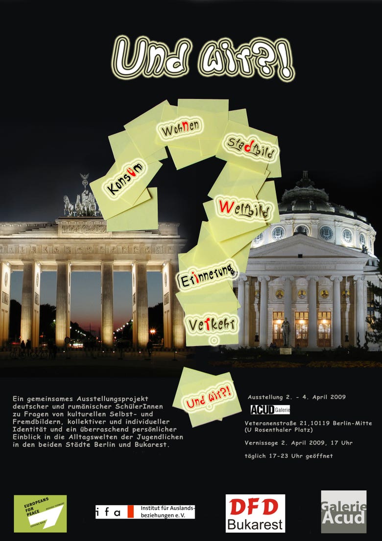 Posters - German International Projects; Romanian