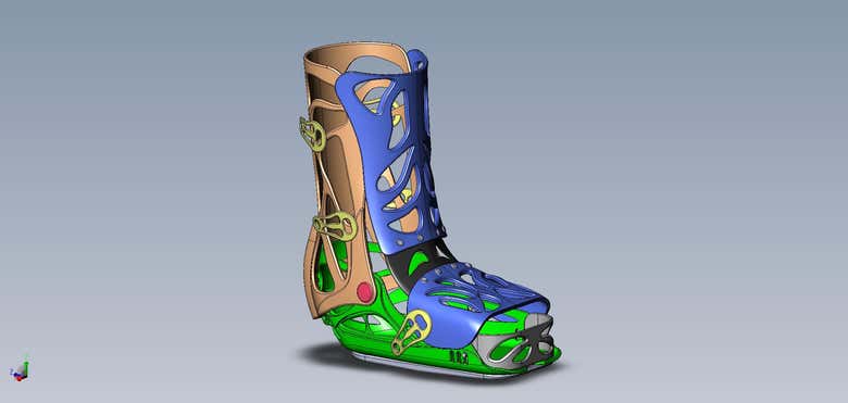 Inflatable medical orthopedic shoes
