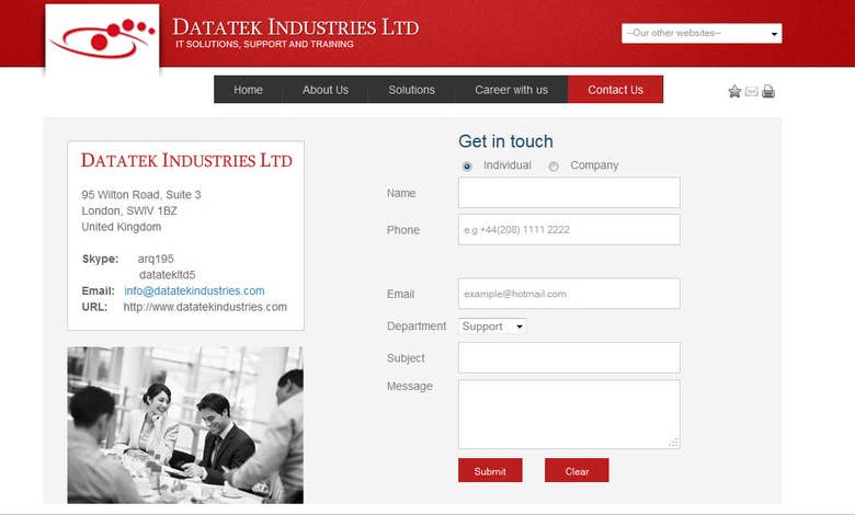 Datatek Industries Limited United Kingdom