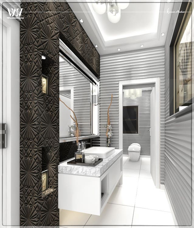 Interior - Bathroom & Dressing design