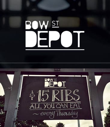 Bow Street Depot - Branding