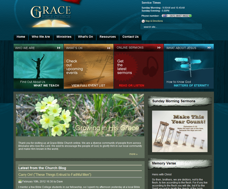 Website: gracebible.org.au