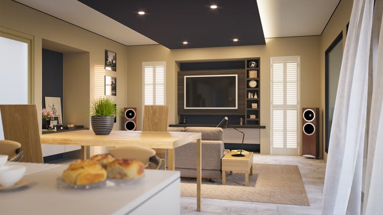 Photo Realistic Living Room Interior