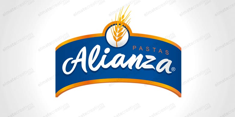 diseño de logo PASTAS Alianza