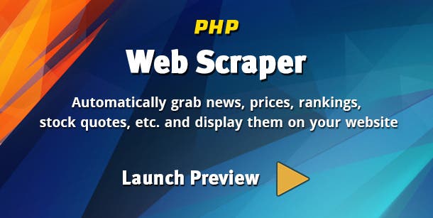 Expert in scraping and PHP scraper tools development