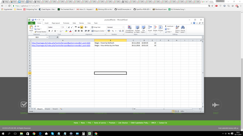 Web Scraping and Filling Excel Spreadsheet
