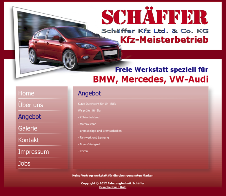 Fahrzeugtechnik Schaeffer