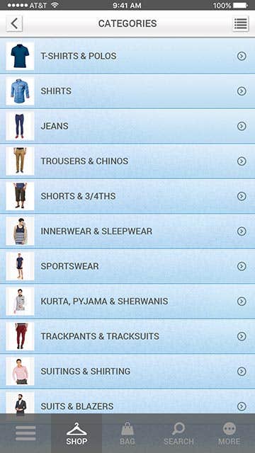 Orion Shopping Android and IOS mobile E-commerce Application