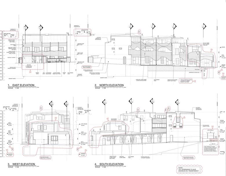 CAD drawings - Residential project