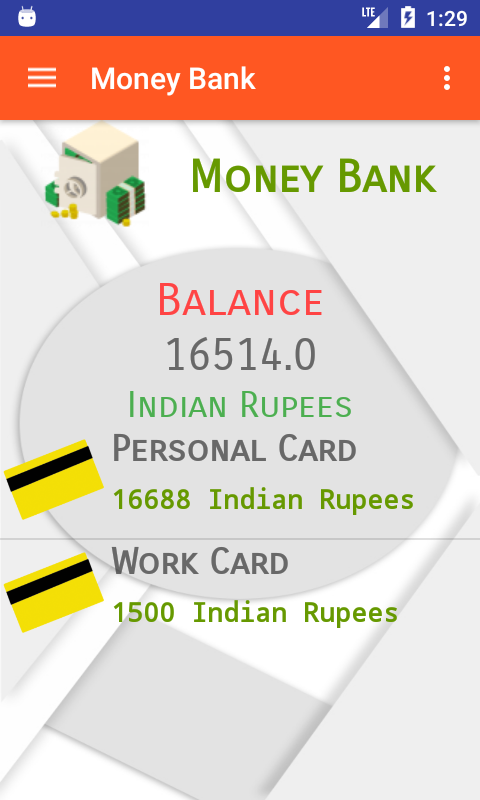 Money Bank (A Money Manager Which Never Hides Anything)