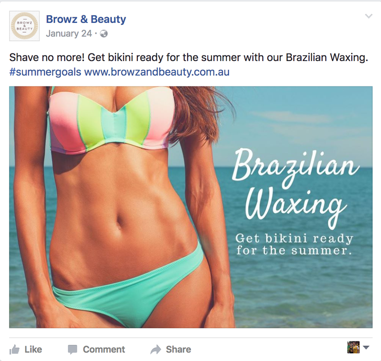 Facebook Marketing - Beauty Salon