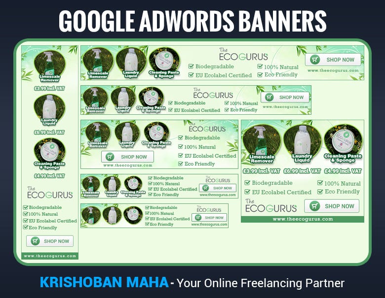 Google Adwords Banners