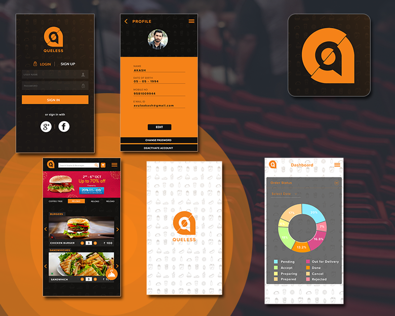 Queless - Theatre Food Ordering