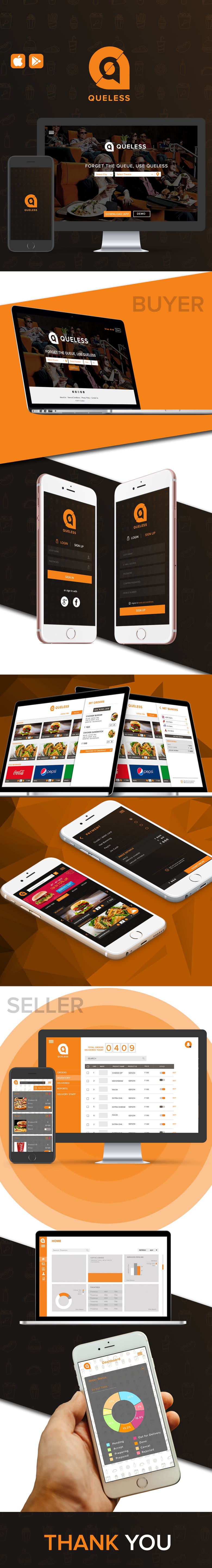 Queless - Theatre Food Ordering