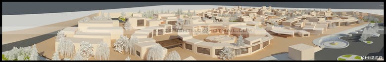 Institute of Arts and Crafts, Quetta - 3D Model Masterplan