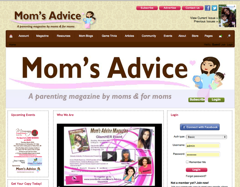 Moms Advice Magazine