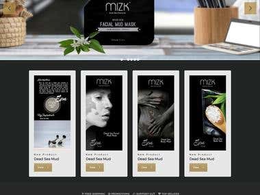 Mizk Wordpress Woocommerce Site