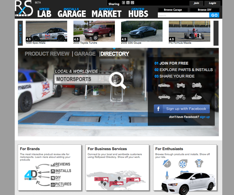 Social Networking Site For Auto Enthusiasts