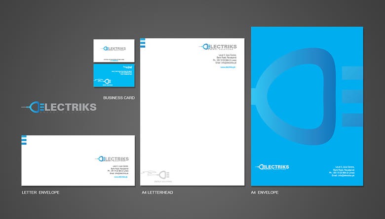 Logo + Brochure + Envelope + Business card