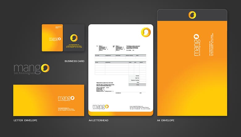 Logo + Brochure + Envelope + Business card