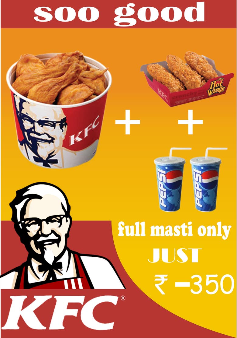 KFC Ad Design