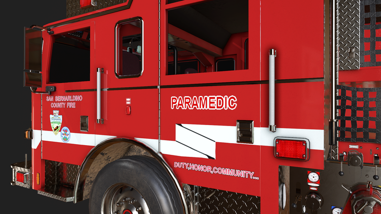 Fire Engine asset Modeling and Texturing for - GTA