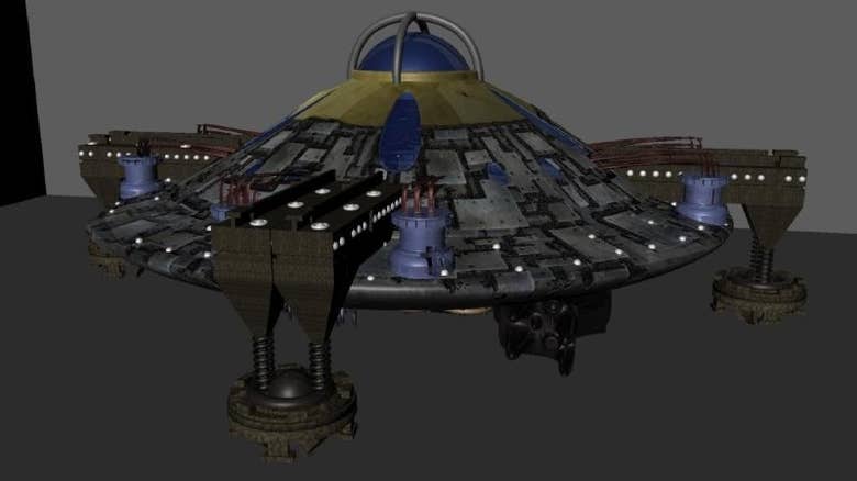 3D Model of an UFO