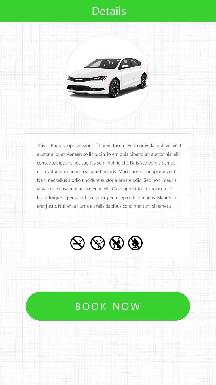 IOS App Design Car Pool