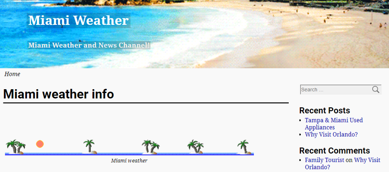 Miami weather info