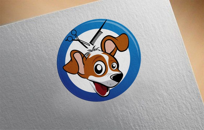 Logo Design (Dog Head)