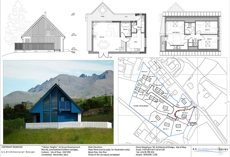 New 3-bedroom House, Talisker Heights, Isle of Skye