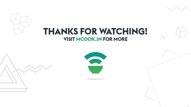 MCOOK: Restaurant App Design