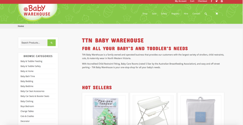 Online baby store Australia