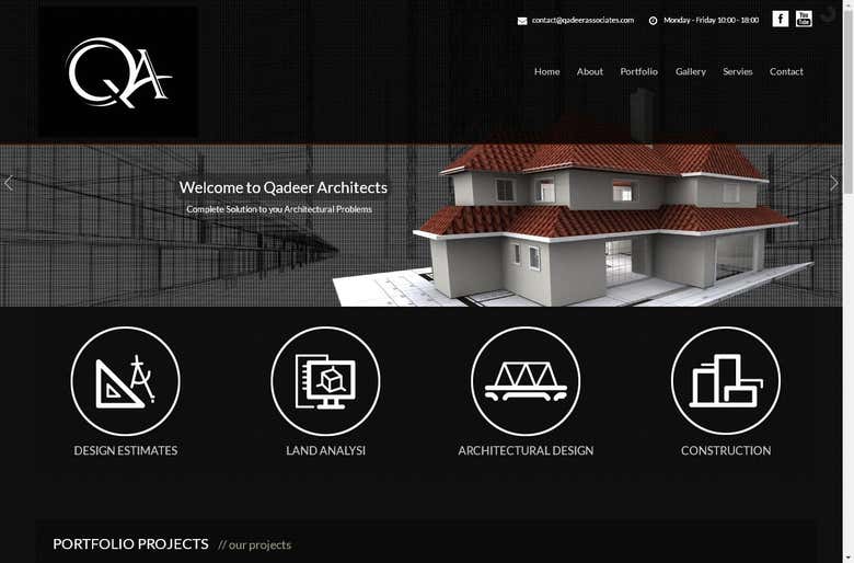 Architect Consultant Website