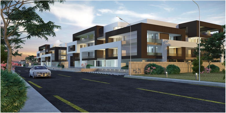 Concept&design for a residential complex