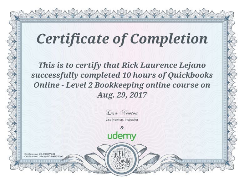 Quickbooks Online - Level 2 Bookkeeping