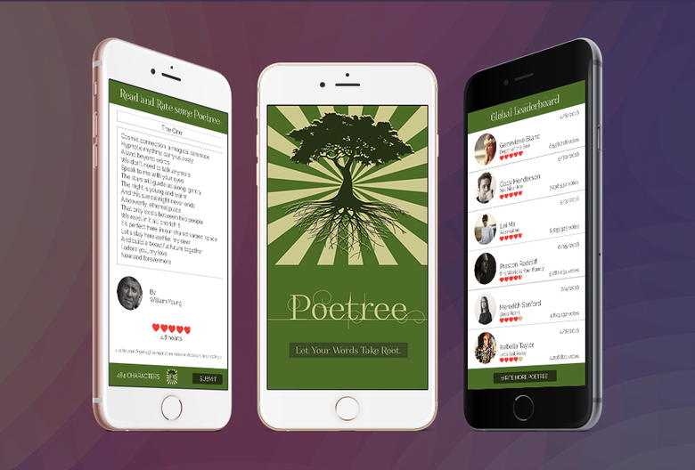 Poetree ¶ Social Poetry ¶ Let Your Words Take Root