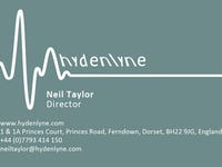 hydenlyne | graphic design | business card