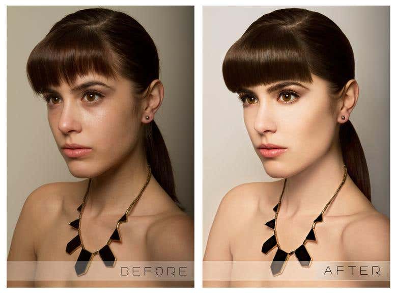Before After Photoshop