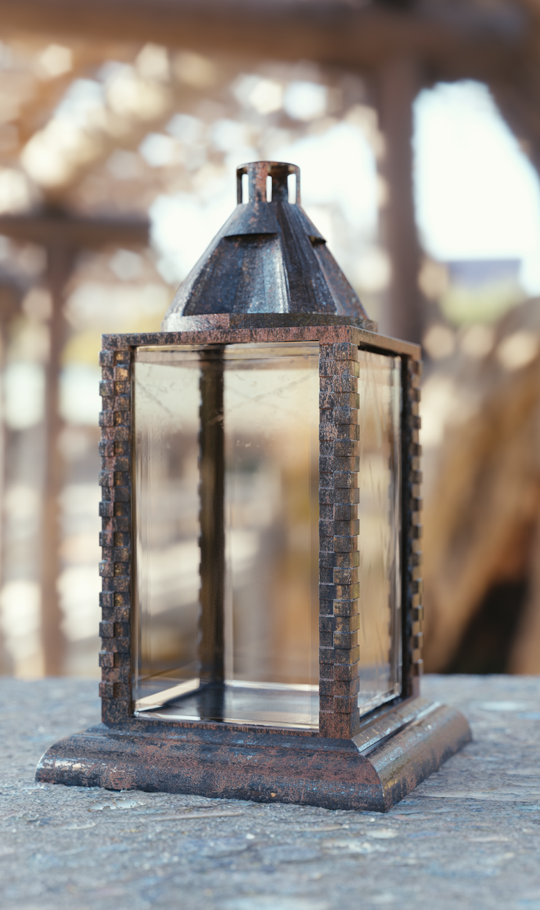 Rusty Old Lantern