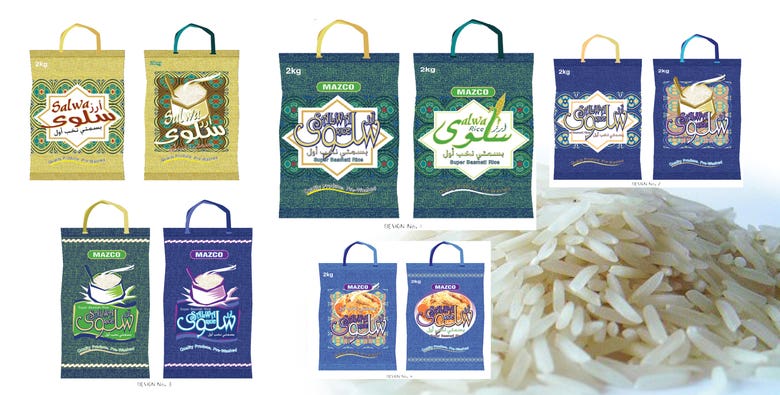 rice packaging